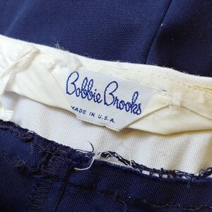1960s Bobbie Brooks Navy Red and White Sailor Shorts Set Vintage 60s ...