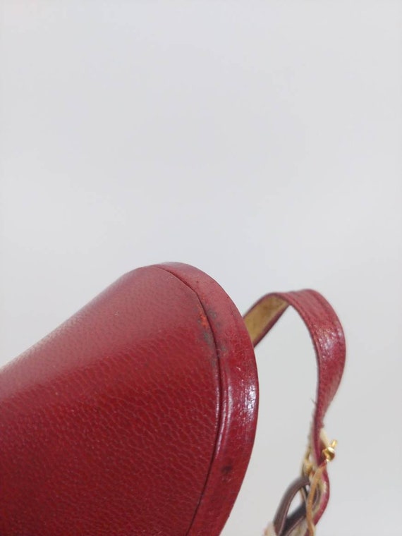 1970s Rosina Ferragamo Schiavone Oxblood Leather … - image 10