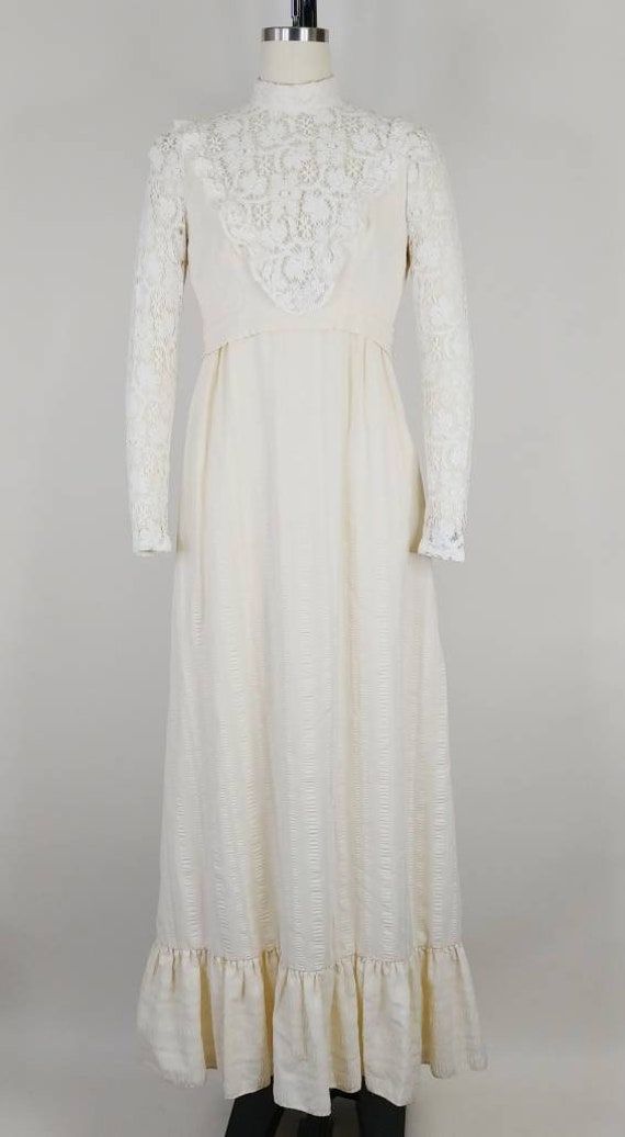 1970s Prairie Dress | Vintage 70s does Victorian … - image 2