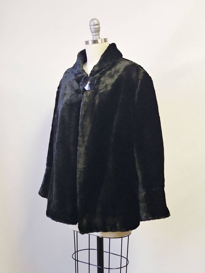 1930s Black Hudson Seal Fur Coat Vintage 30s Women's Etsy