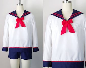 Ensemble de shorts de marin vintage des années 1960 | Bobbie Brooks nautique XXS