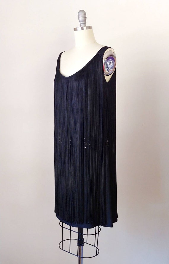 1960s Flapper Dress | Vintage 60s does 20s Rhines… - image 5