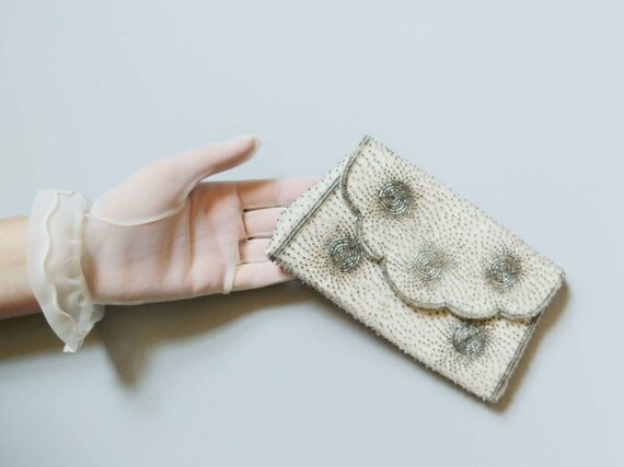 1960s Beaded Clutch | Vintage 60s Made in Japan O… - image 7