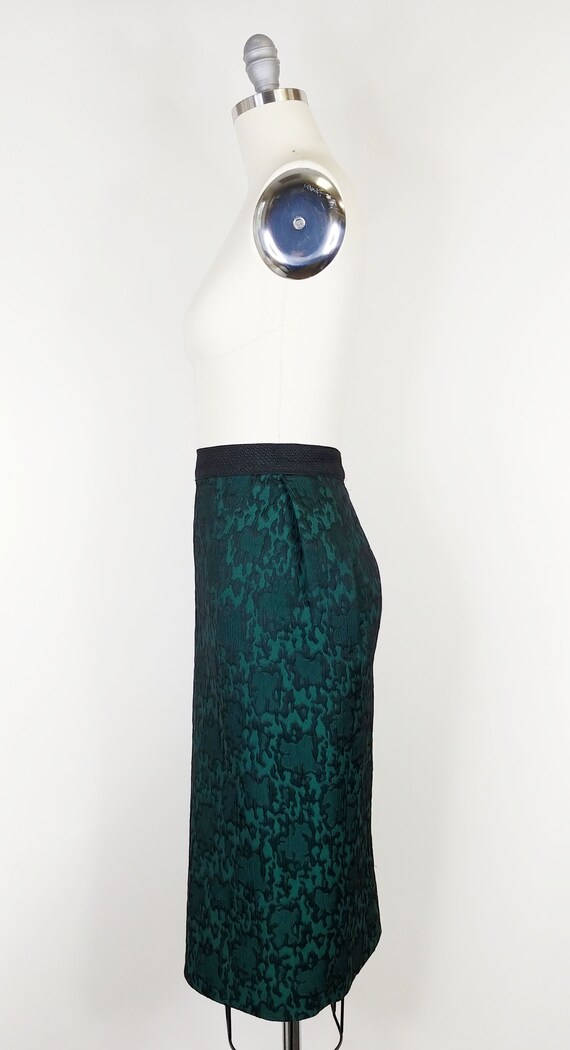 1980s Guy Laroche Brocade Pencil Skirt | Vintage … - image 6