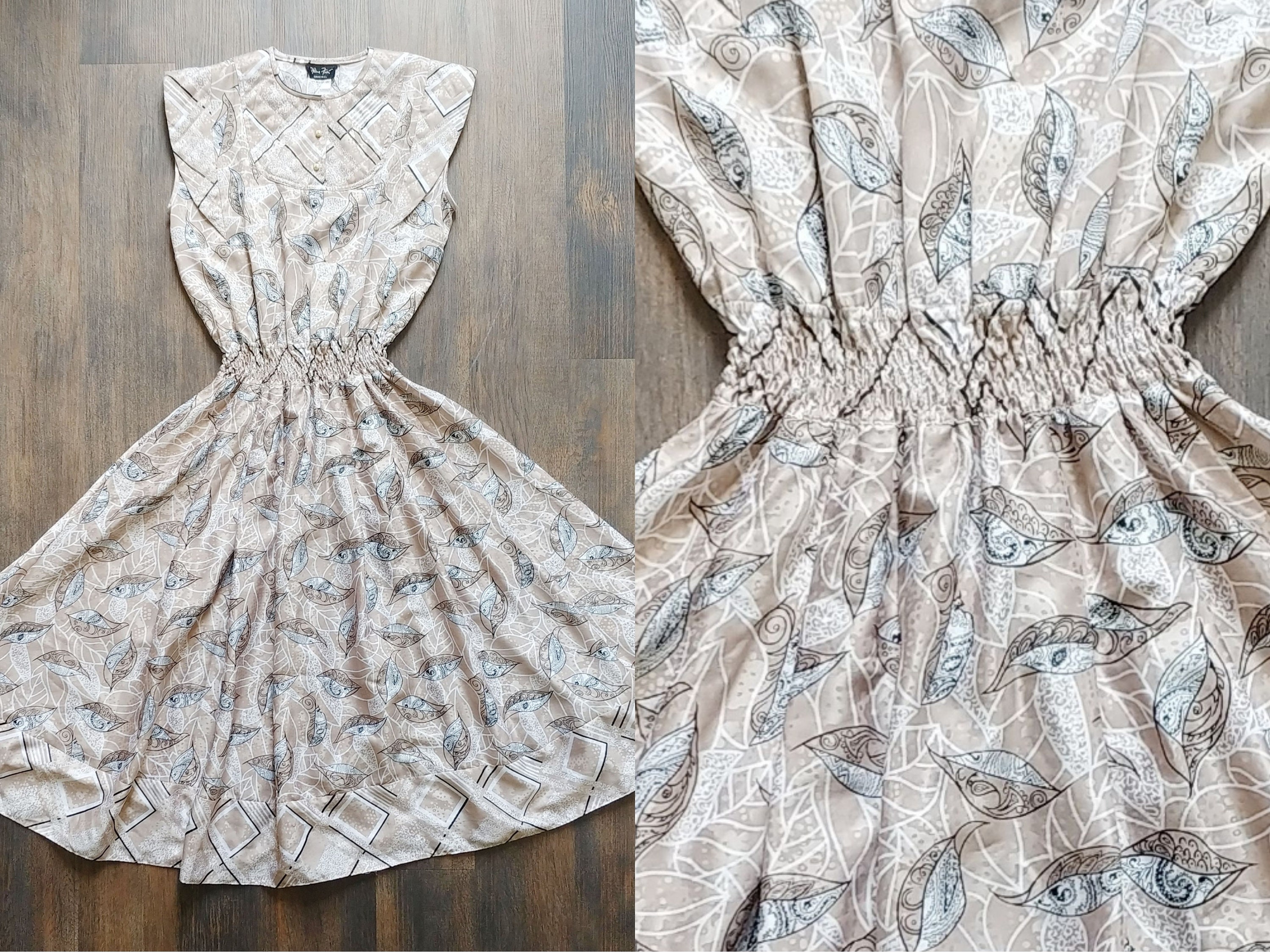 Diane Freis Drop Waist Dress - Etsy