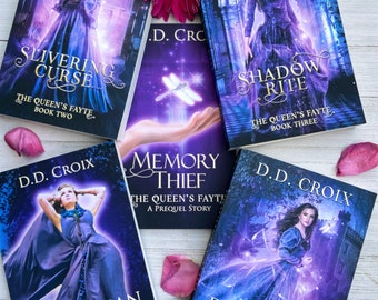 The Queen's Fayte Series 5-Book Bundle: Dragonfly Maid, Slivering Curse, Shadow Rite, Guardian of the Realm, Memory Thief -- Signed Copies