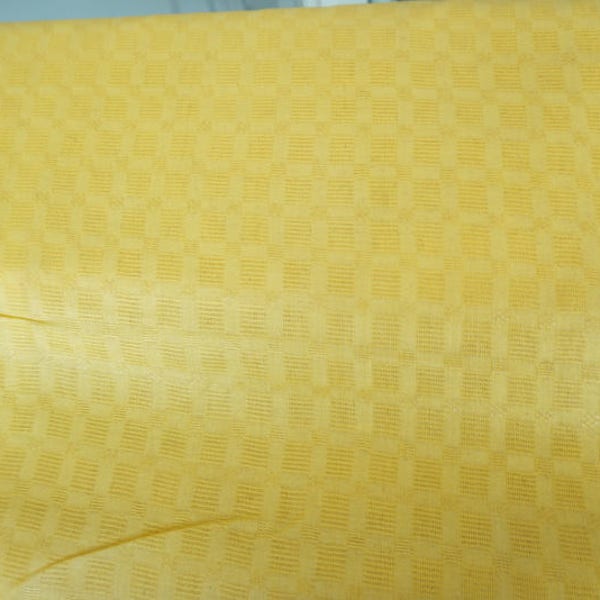 Handloom semi Sheer light weight Cotton Silk self pattern  fabric Sold by yard