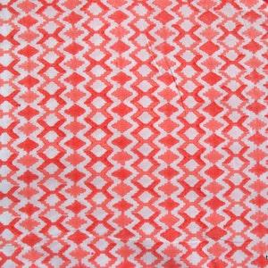 Abstract Geometric Print Cotton Summer Dress Fabric Sold by Yard image 2