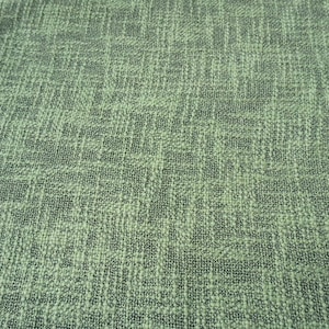 Green Cotton Chennile Slub Fabric Textured Cotton Pillow Fabric
