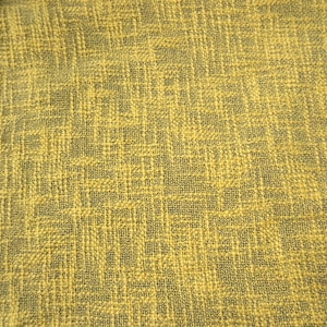 Yellow Cotton Chennile Slub Fabric Textured Cot throw Fabric sold by yard