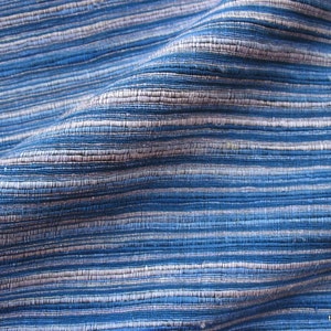 Handloom Ribbed Silk Fabric Heavy Weight Fabric Sold by Yard