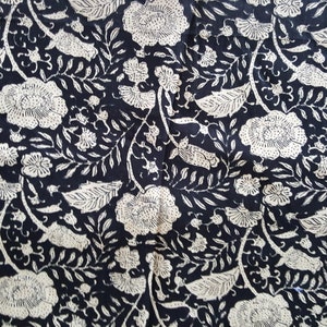 53&quot; Wide heavy Floral Print Cotton Canvas Fabric Sold by Yard