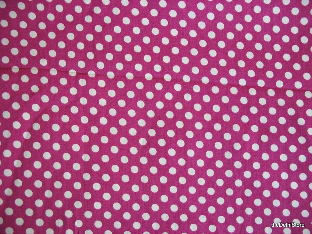 Extra Wide Cotton Sateen/Satin Fabric Polka Dot Fabric in Etsy