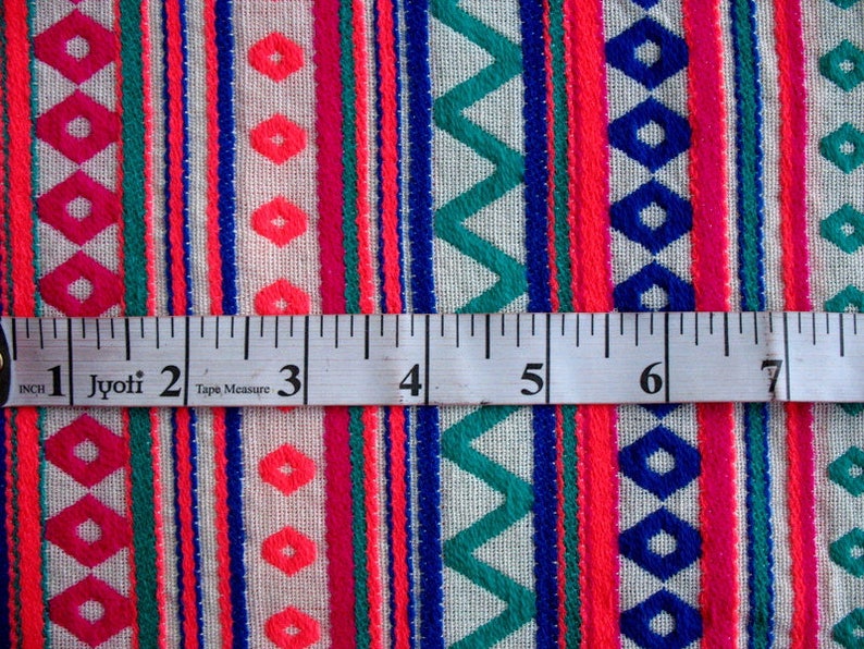 Bags Upholstery Fabric Woven Fabric Pop Decor Vibrant Colors Fabric Sold by Yard