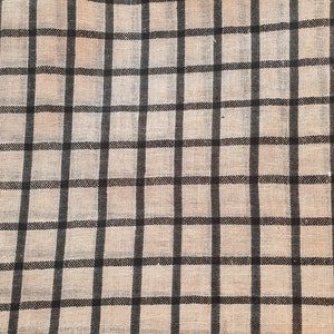 Yarn Dyed Cotton Gauze Checks Fabric sold  by Yard