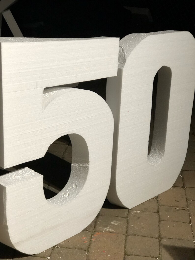 Foam letters largelarge styrofoam letters big foam letters Etsy