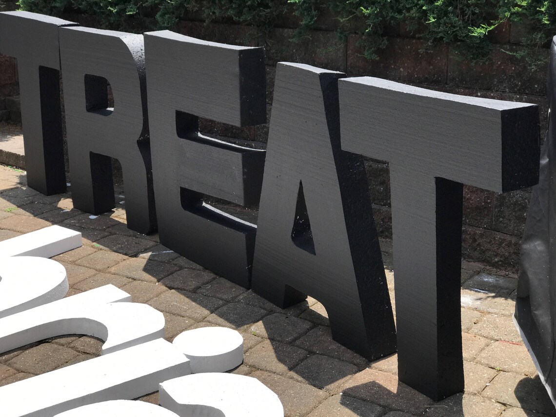 Big foam lettersfoam letters largelarge Styrofoam letters Etsy