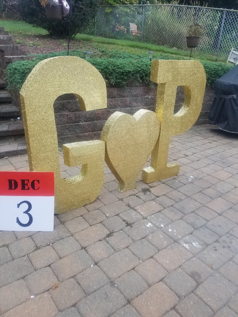 Foam letters largelarge styrofoam letters big foam letters Etsy