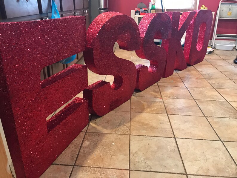 Foam letters largelarge styrofoam letters big foam letters Etsy