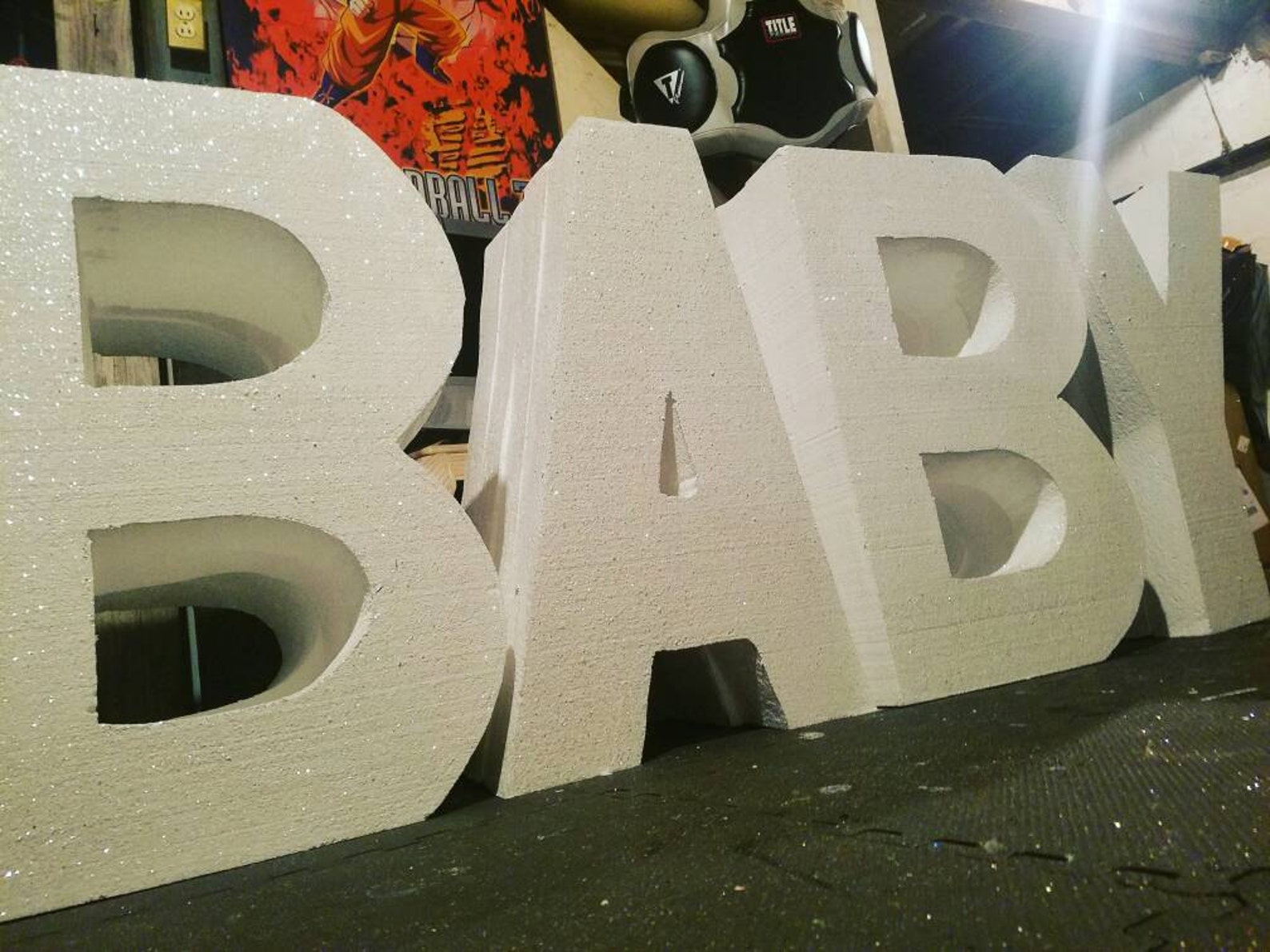 Styrofoam letters large foam letters foam letters Etsy