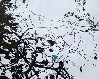 Tree silhouette