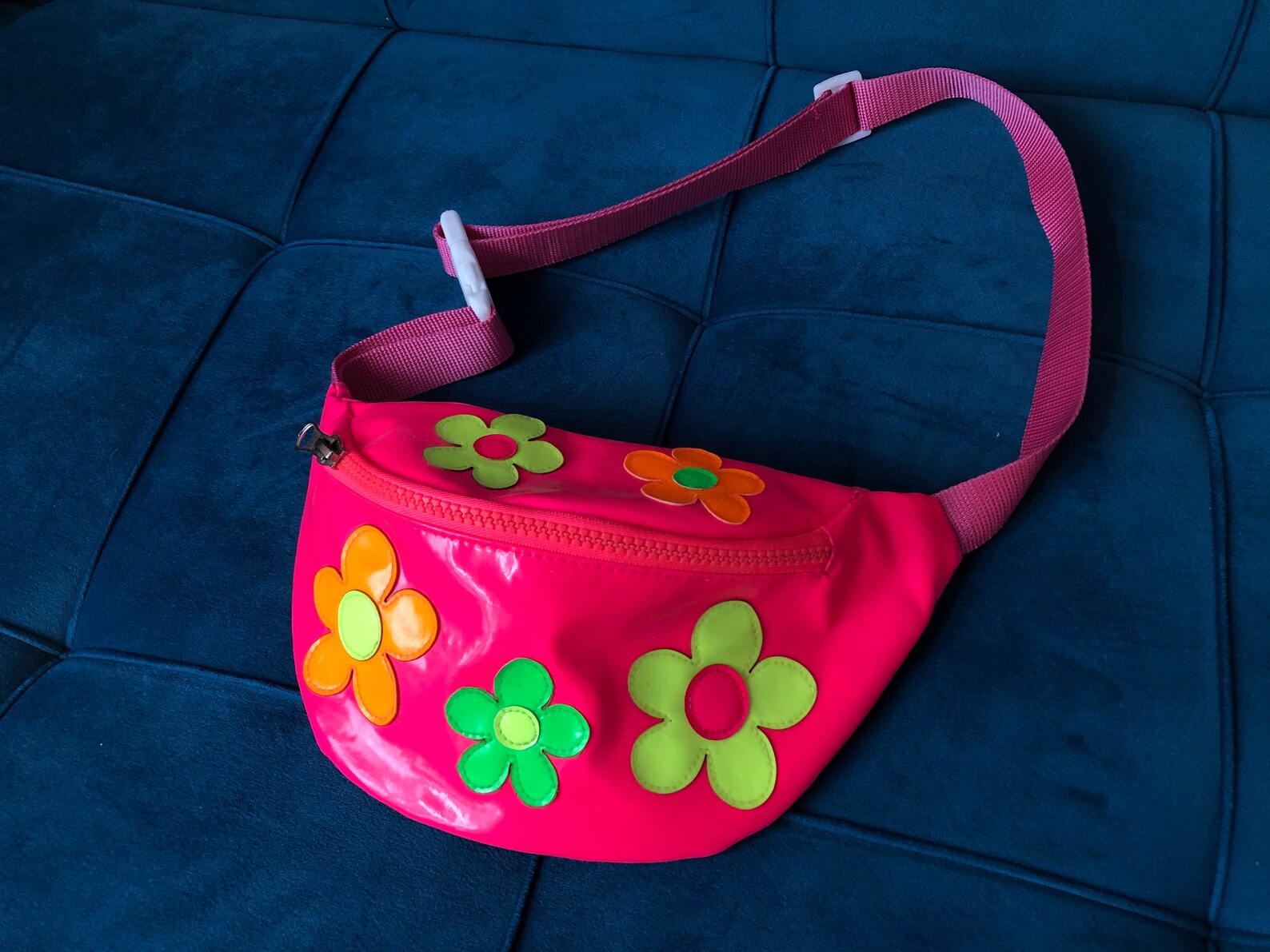 Flower Power Fanny Pack Pink Etsy UK