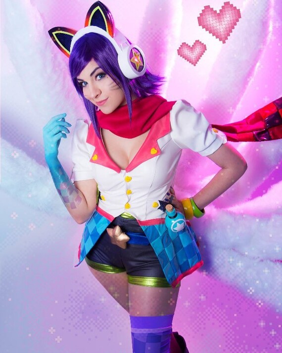 Arcade Ahri League Of Legends Cosplay Costume