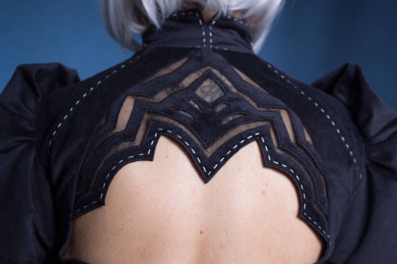 2b Nier Automata cosplay custom made costume dress image 5