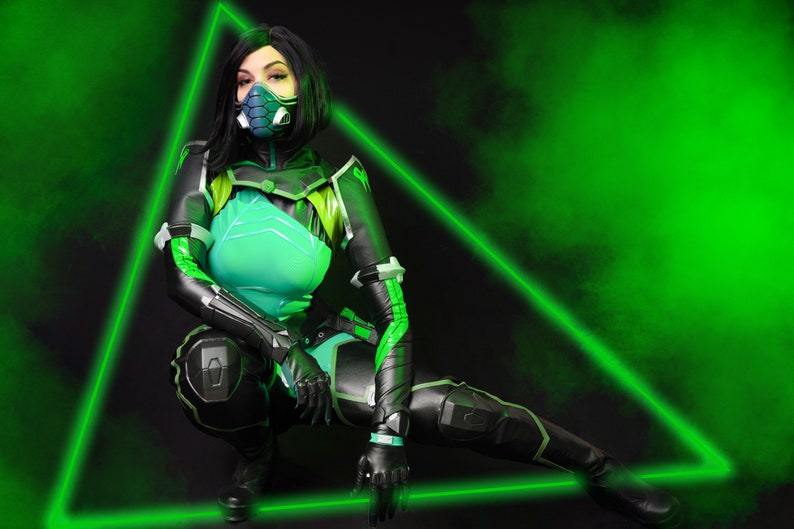 Viper Valorant cosplay costume custom made Etsy