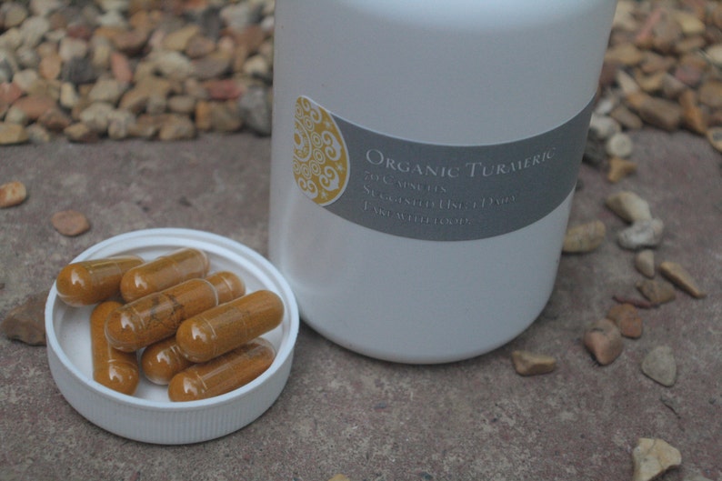 Turmeric Capsules Etsy