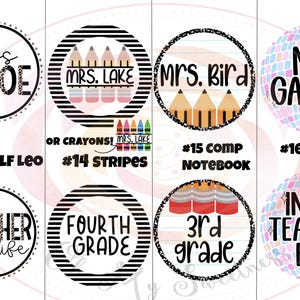 Teacher Lanyard, Teacher Gift, Custom Badge Lanyard, Personalized Teacher Lanyard, Lanyard with Name, Beaded Lanyard, Teacher ID Badge image 8