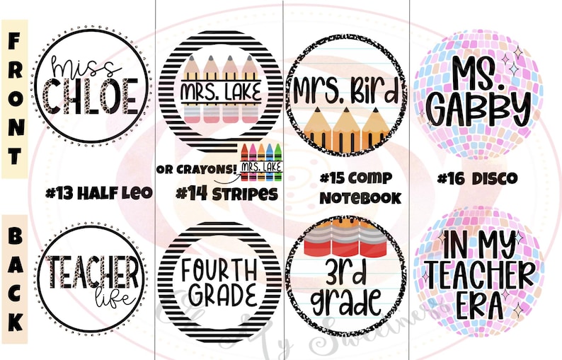 Teacher Lanyard, Teacher Gift, Custom Badge Lanyard, Personalized Teacher Lanyard, Lanyard with Name, Beaded Lanyard, Teacher ID Badge image 8