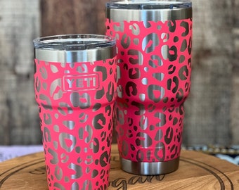 Cheetah Yeti 20oz Travel Mug