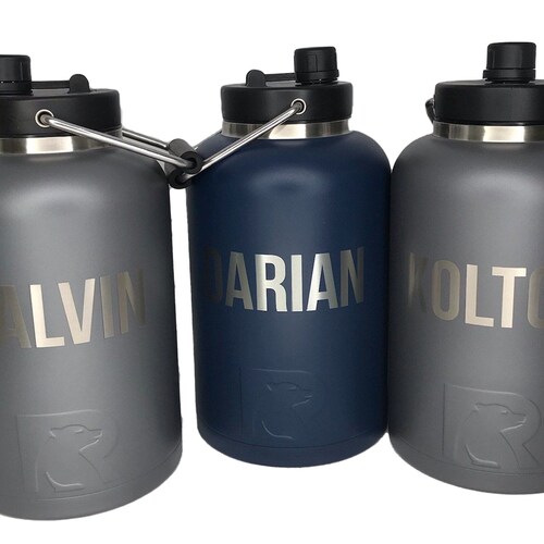 Custom Engraved RTIC Gallon Jugs 128oz 