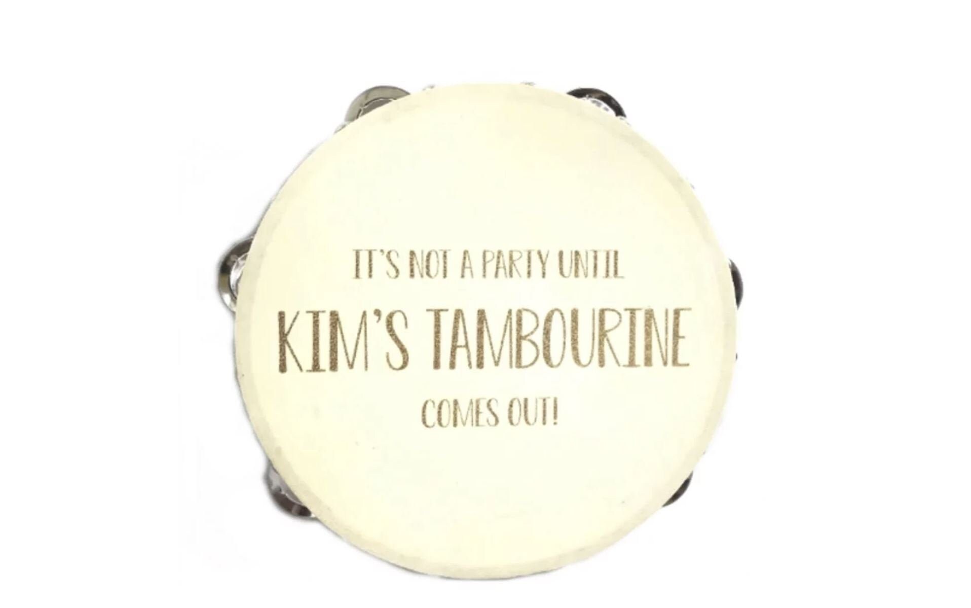 Personalized cheap church tambourines