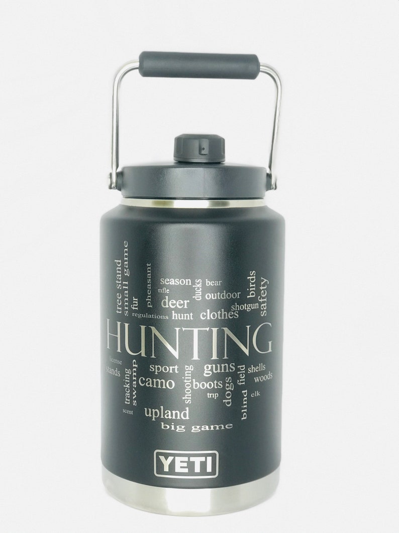 128oz Custom Engraved YETI One Gallon Jug Growler Vacuum Etsy