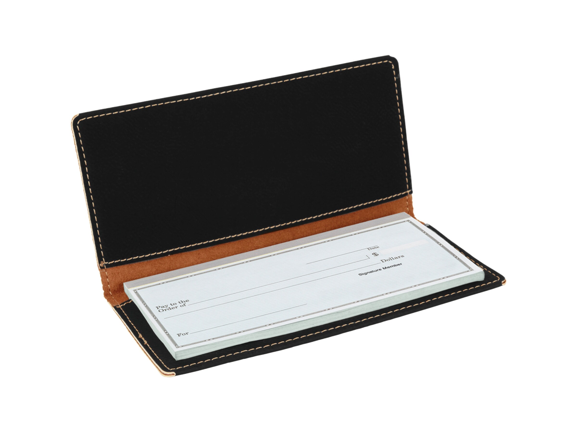 Custom Checkbook Cover Engraved Checkbook Cover Promotional Etsy