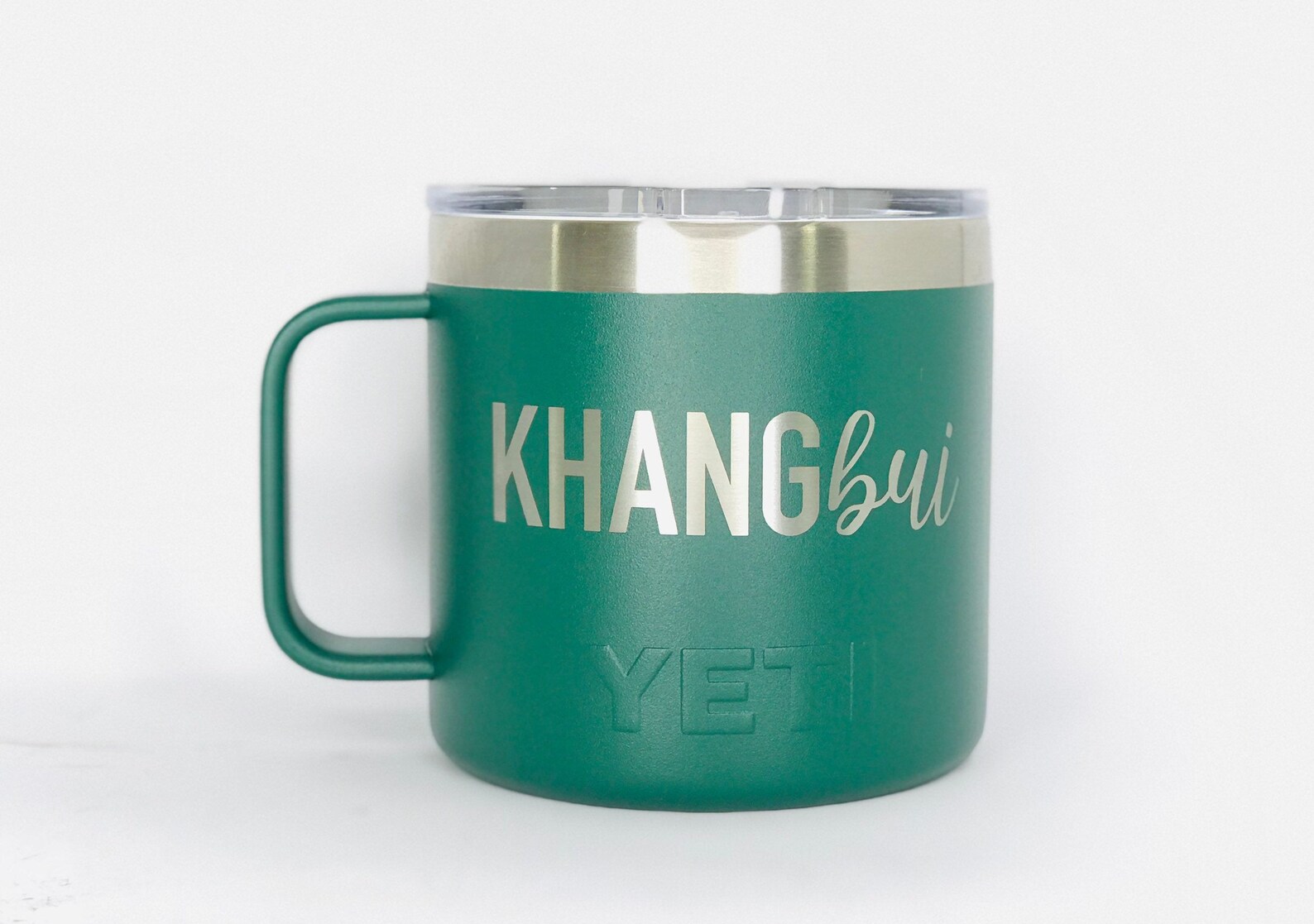 14oz Custom Engraved YETI Mug Vacuum Sealed mug with Handle Etsy