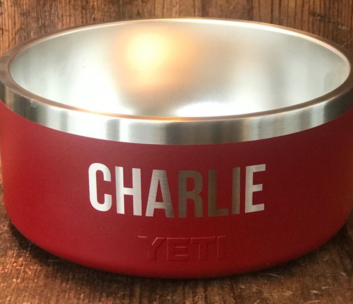 large yeti dog bowl