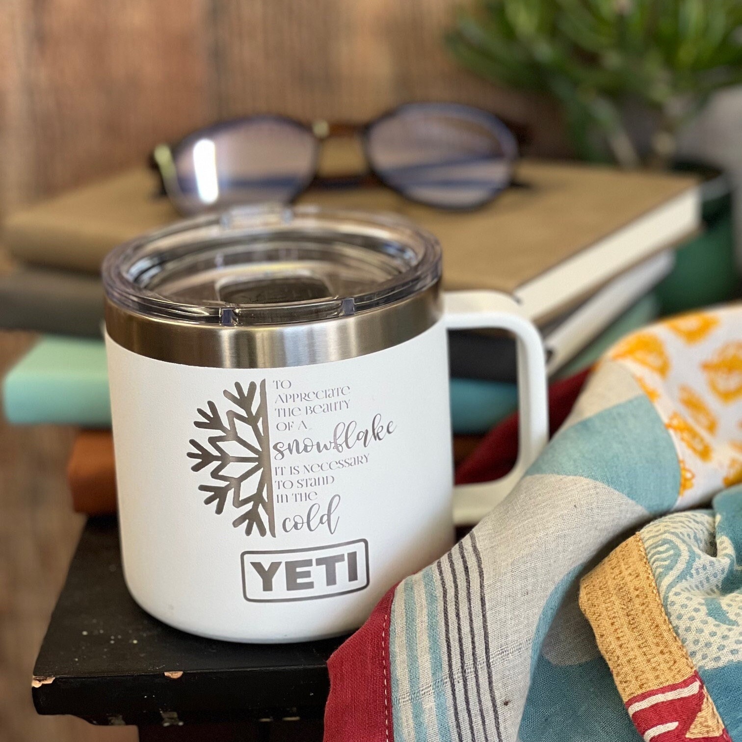 Yeti 30oz Rambler Travel Mug w/ Stronghold Lid - My Secret Garden