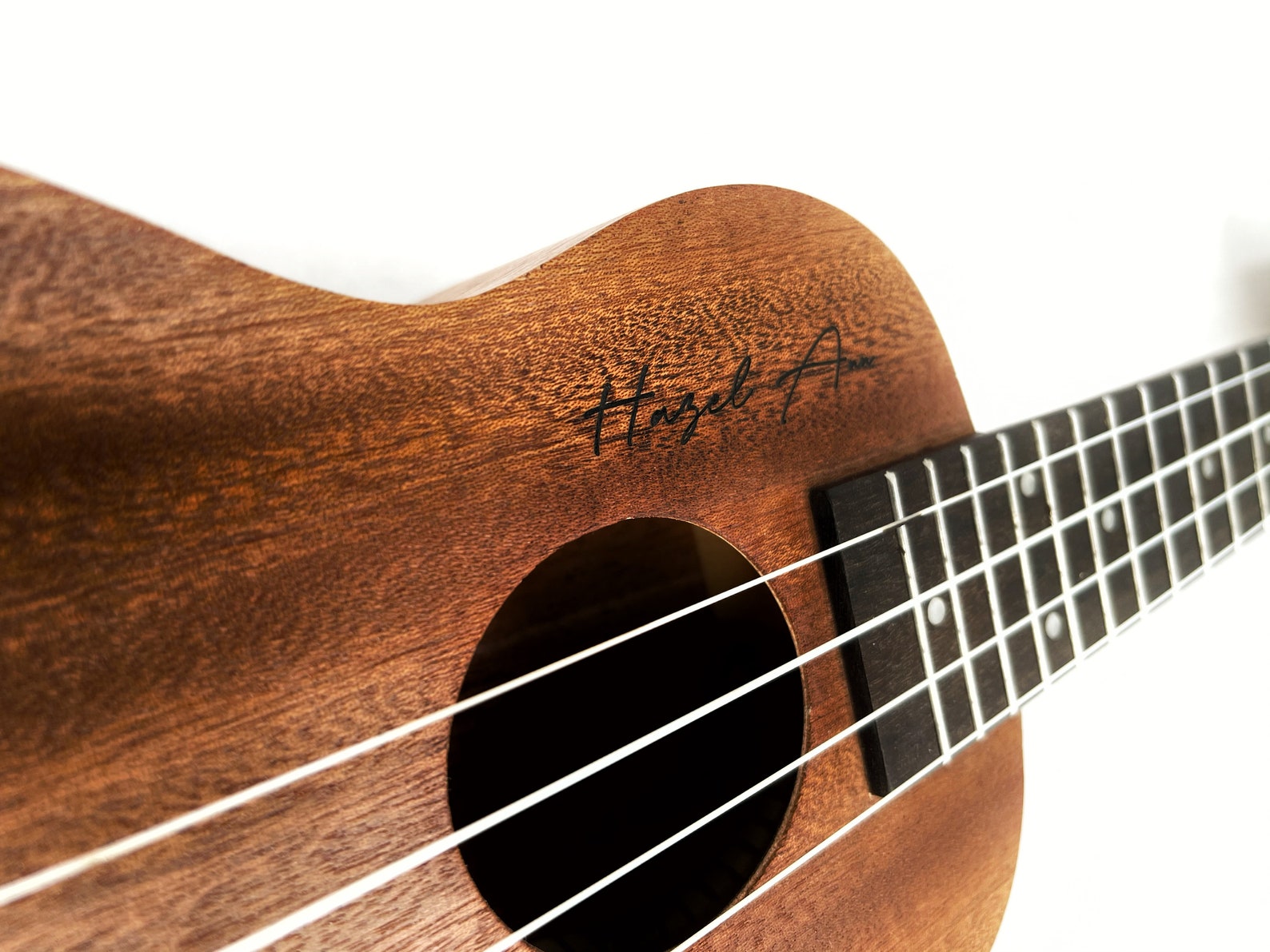 Custom Engraved Wooden Ukulele Handmade Uke Personalized Etsy