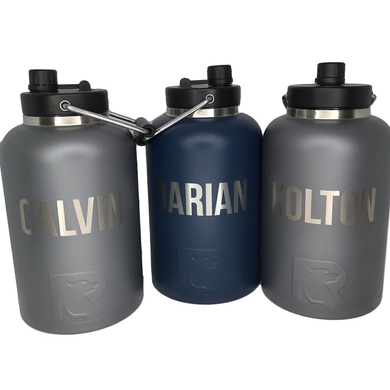 Custom Engraved RTIC Gallon Jugs 128oz Vacuum Sealed Sports Etsy