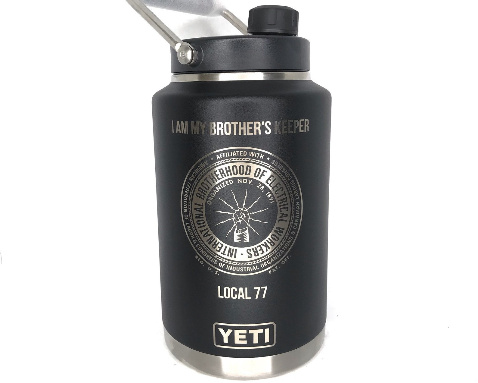 128oz Custom Engraved YETI One Gallon Jug Growler Vacuum Etsy