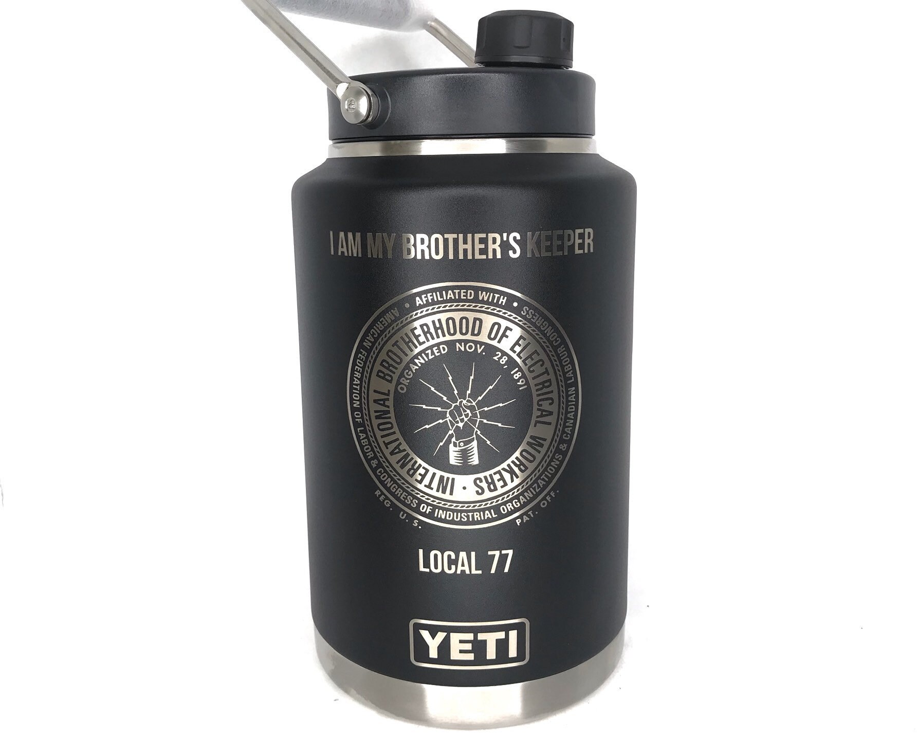 128oz Custom Engraved YETI One Gallon Jug Growler Vacuum Etsy