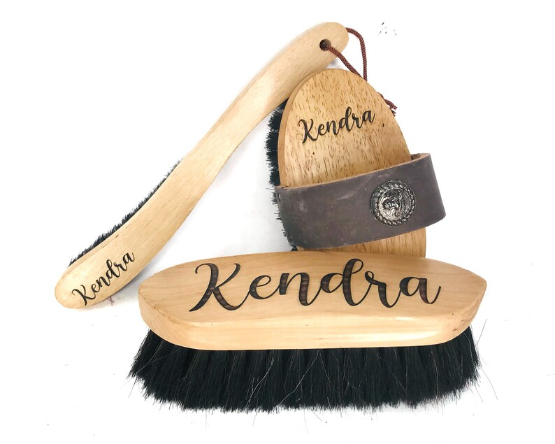 Personalized Equestrian Grooming Kit Horse Grooming Kit Etsy