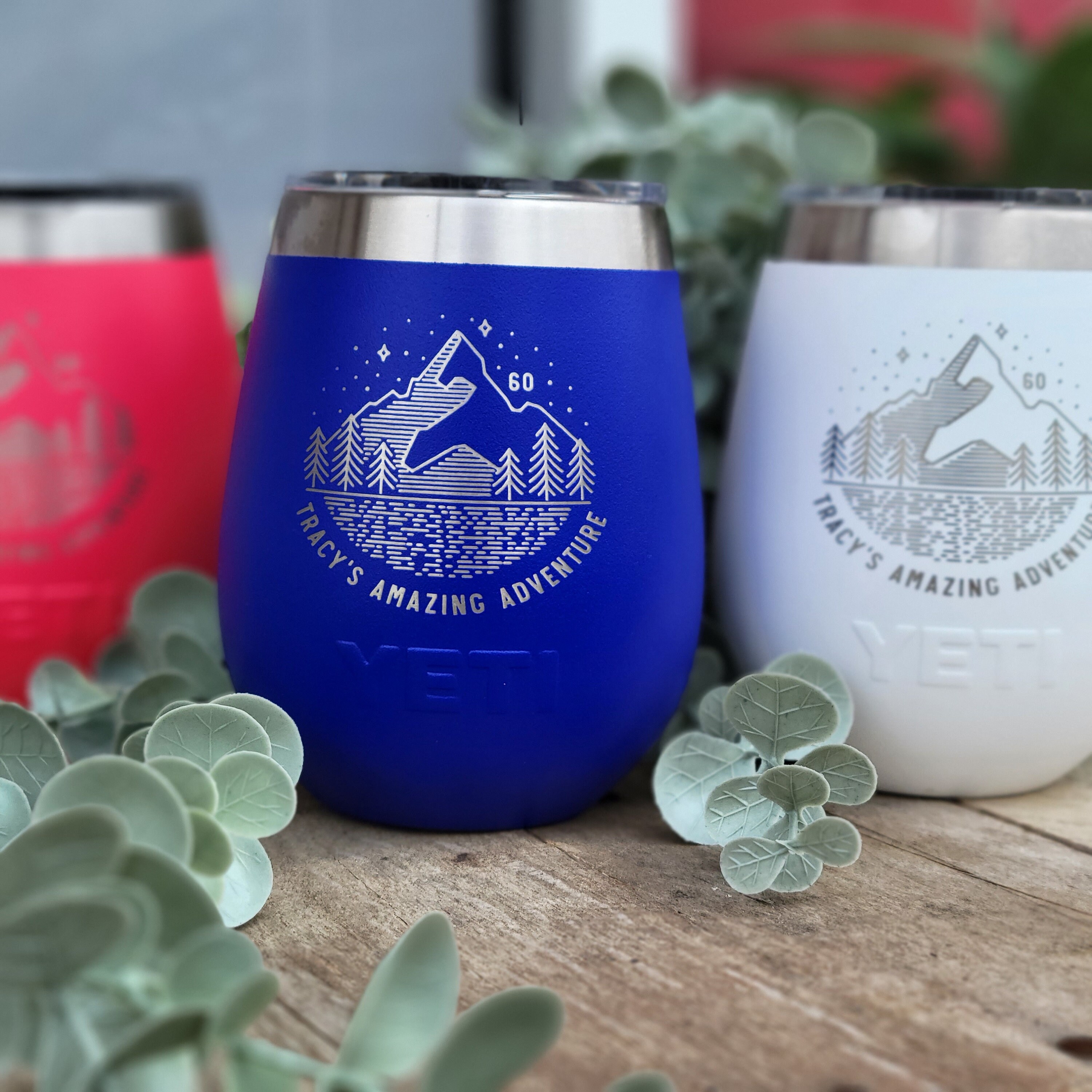 Engraved YETI Wine Tumbler, 10oz, Vacuum Sealed Tumblers, Personalized  Travel Mug, Engraved YETI Cups, Customized Yeti Wine Cup