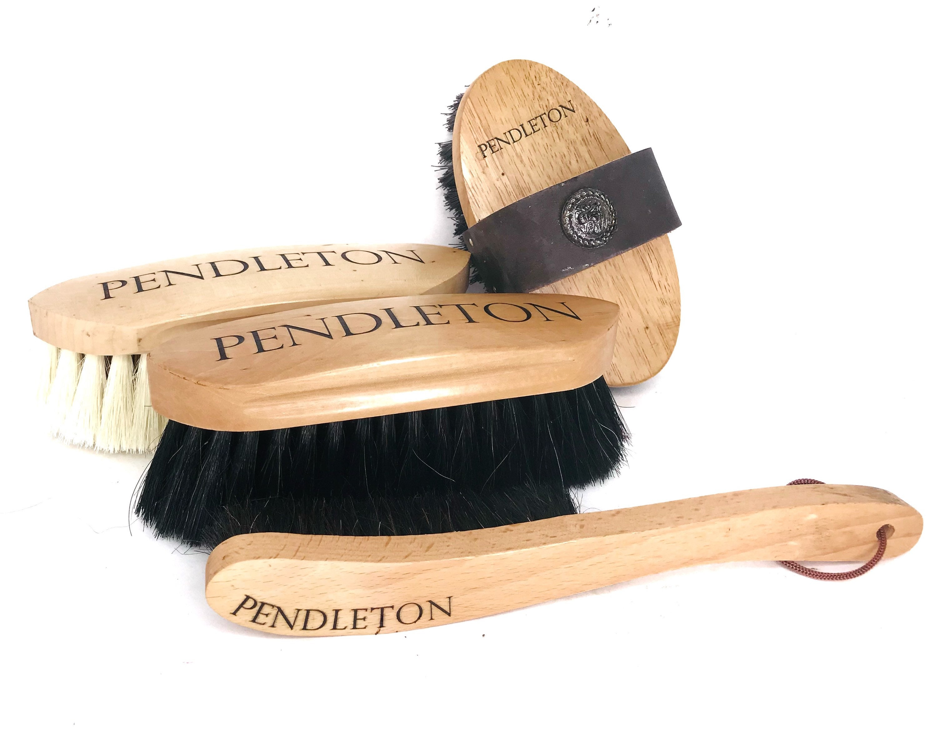 Personalized Equestrian Horse Brush Set two three or four Etsy