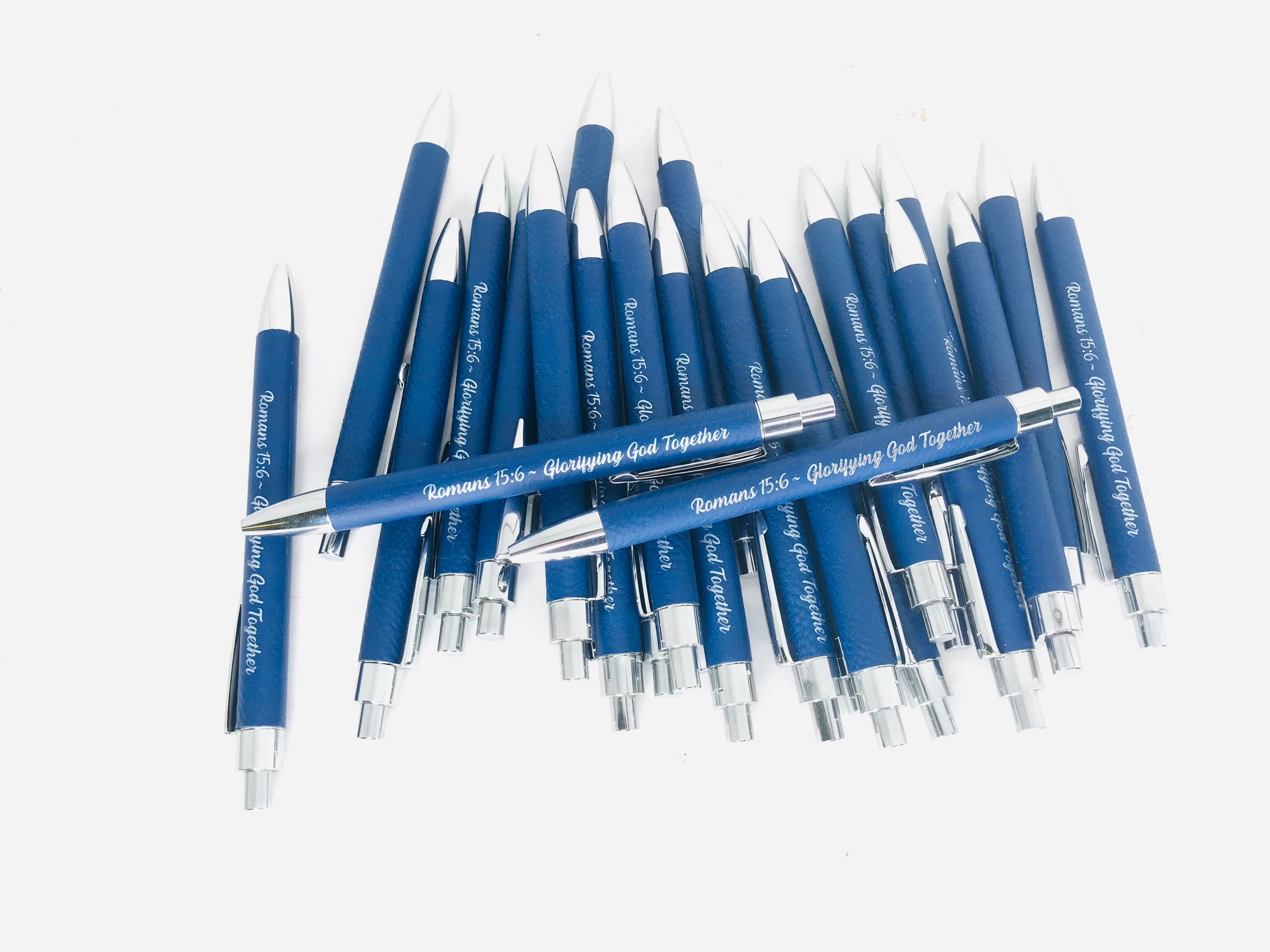 Personalized Vegan Leatherette Pen Promotional Pens Engraved Etsy Sweden