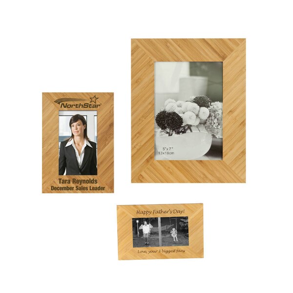 Bamboo Picture Frames Etsy