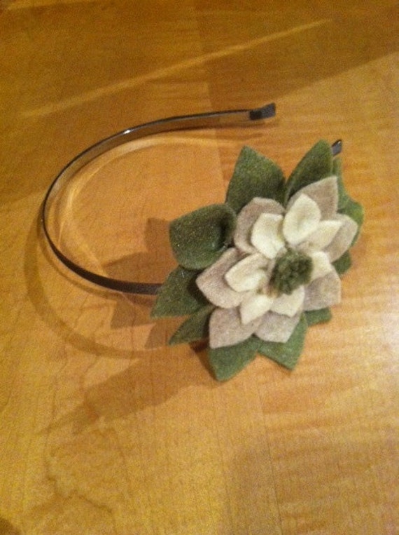 Items similar to Flower Headband on Etsy
